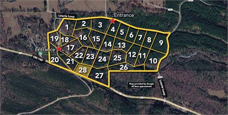2.359+/- acres off of State Highway 144, Smithville, OK 74957 - #404448