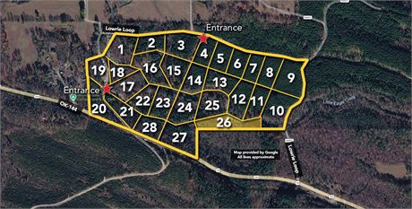 1.827+/- acres off of State Highway 144, Smithville, OK 74957 - #404446