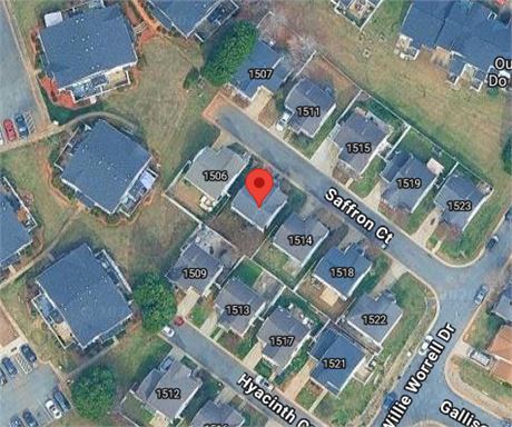 1510  SAFFRON CT, CHARLOTTE, NC 28215 - #404184